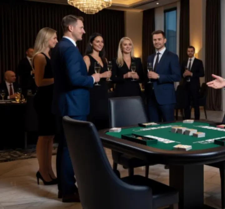 Konferansjer premium prowadzący elegancki event firmowy.