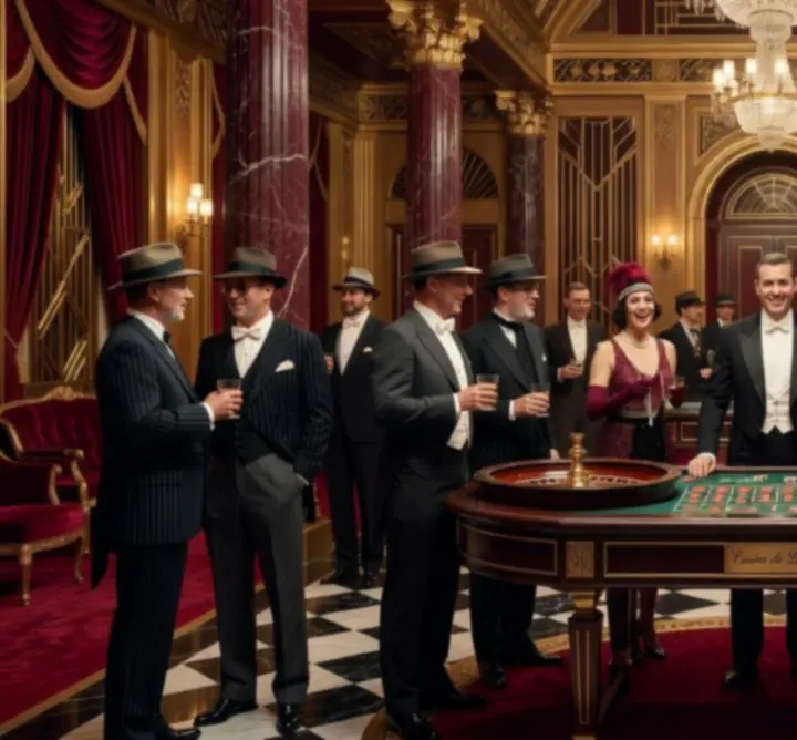 Wieczór tematyczny w stylu Gatsby z kasynową oprawą